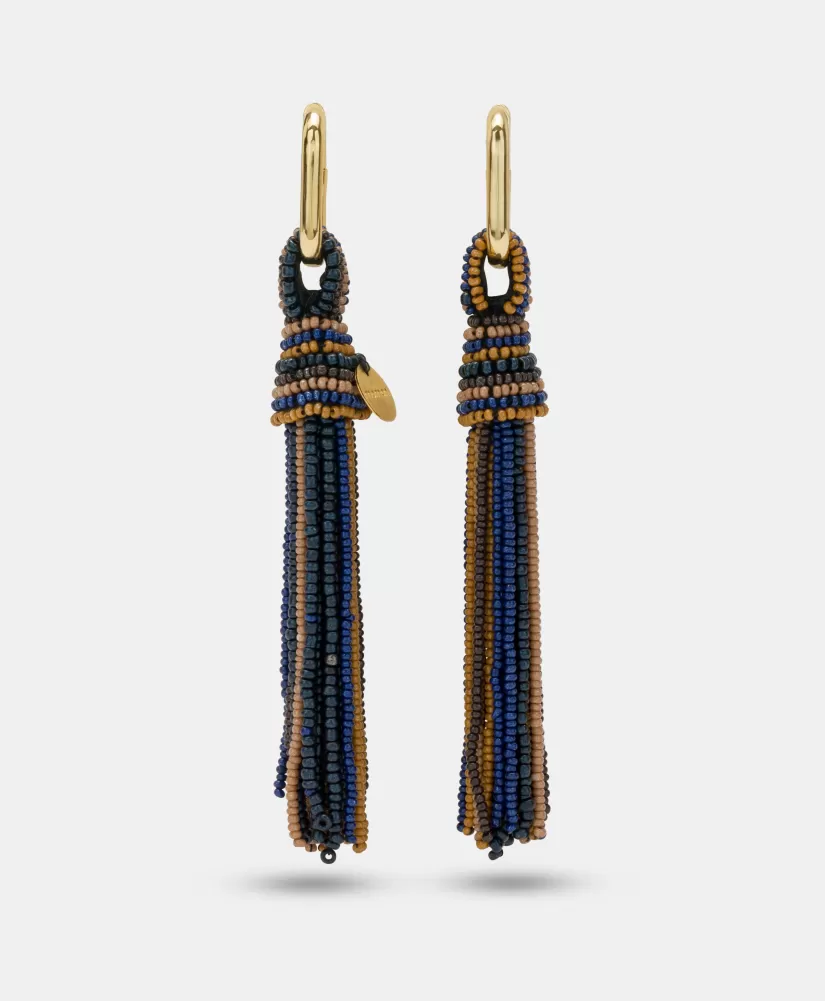 BIJOUX TEMAKI CON PERLINE O PERLE- NAVY MULTICOLORE-Momoni Cheap