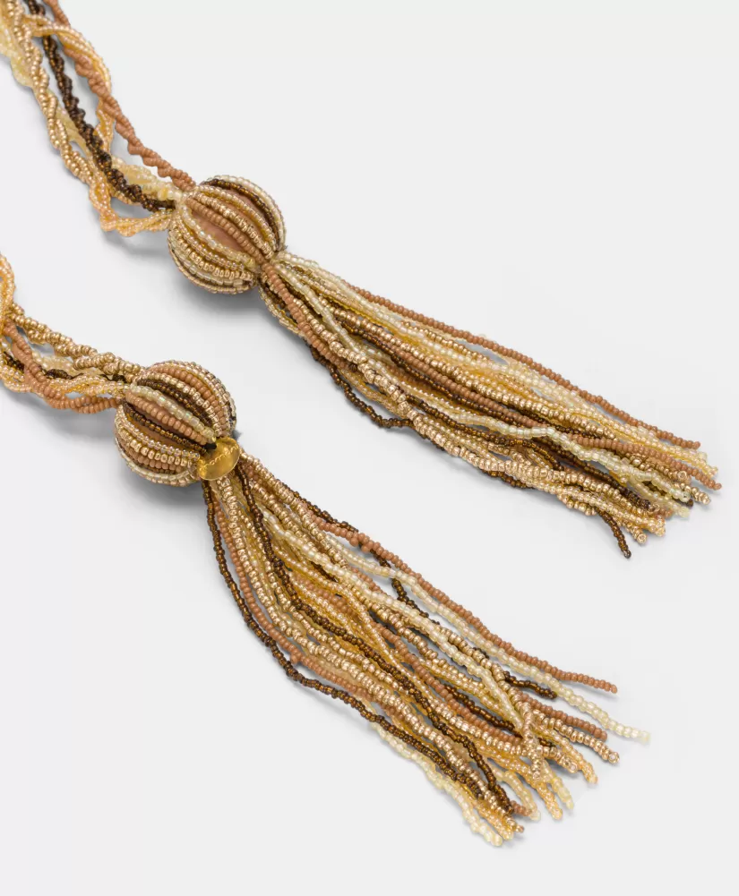 BIJOUX WAKAME CON PERLINE O PERLE-ORO MULTICOLORE-Momoni Sale