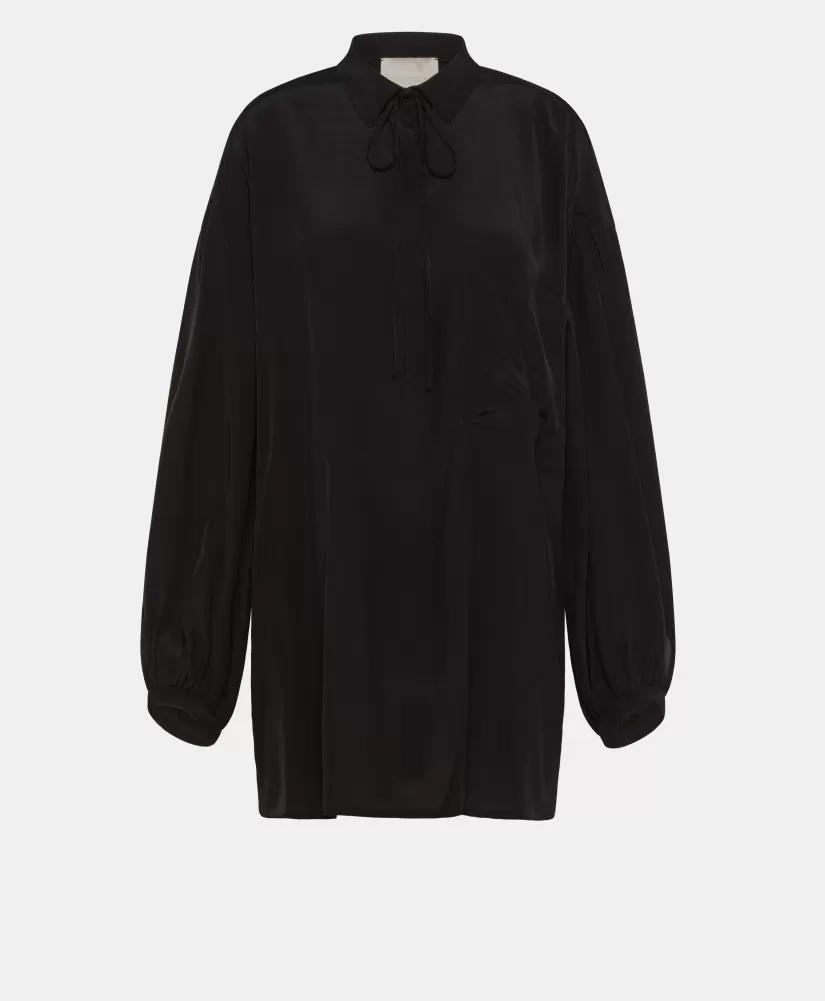 BLUSA OGATA IN RAYON LEGGERO UNITO--Momoni Hot