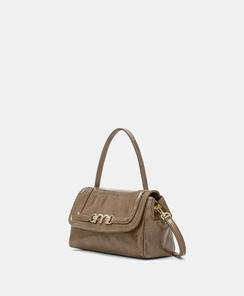 BORSA PETIT FLORE IN PELLE NAPLAK--Momoni Cheap
