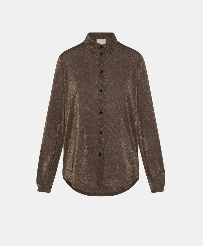 CAMICIA MEUDON IN JERSEY LUREX --Momoni Best