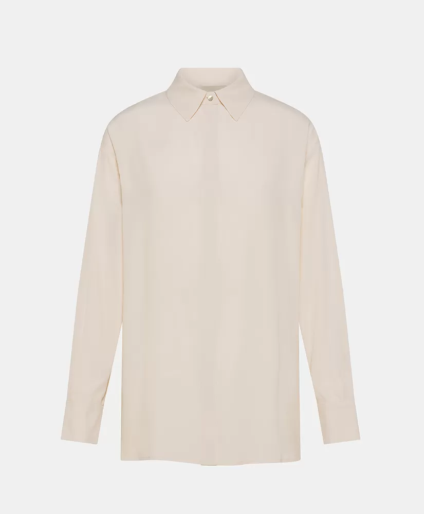 CAMICIA SAYONARA IN ACETATO/SETA UNITO--Momoni Discount