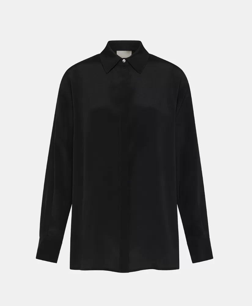 CAMICIA SAYONARA IN ACETATO/SETA UNITO--Momoni Cheap