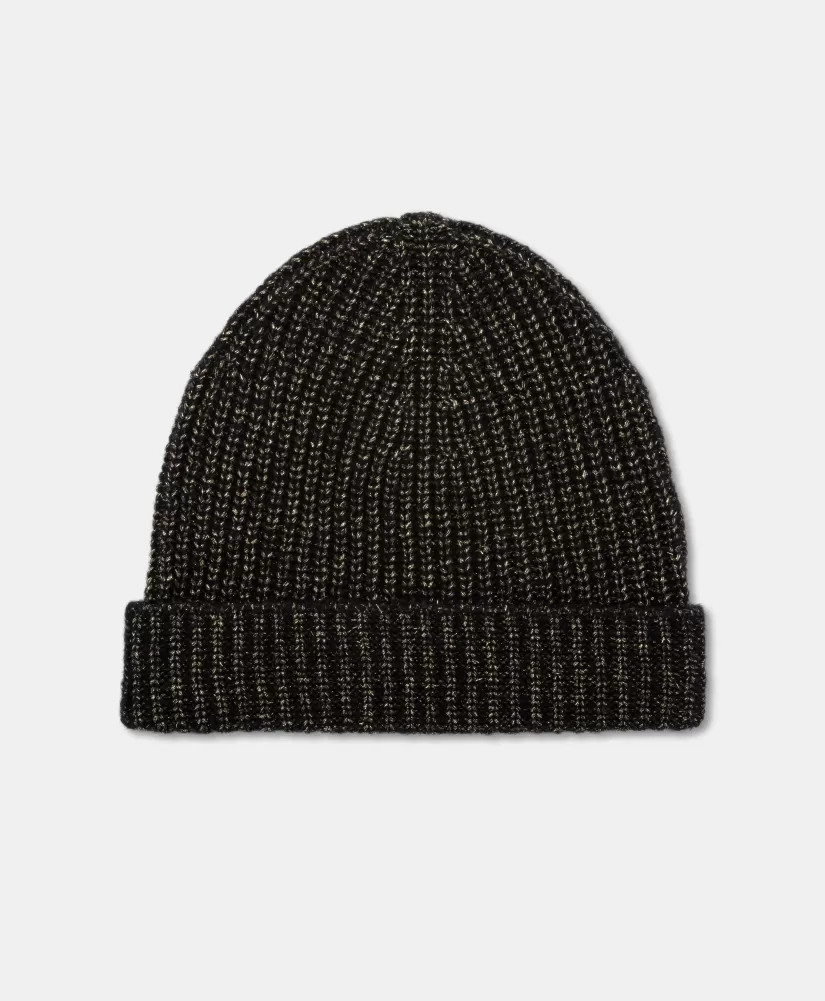CAPPELLO ZIGOLO PUNTO PIZZO LUREX--Momoni Store