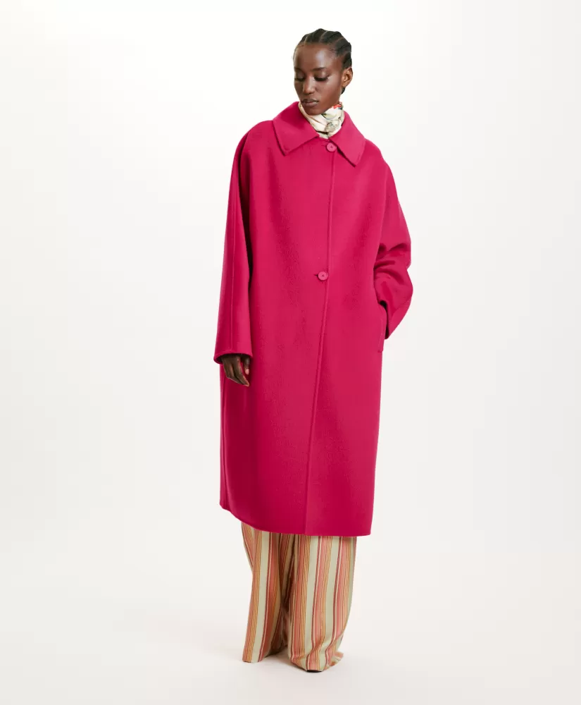 CAPPOTTO AKITA IN PANNO DOUBLE--Momoni Outlet