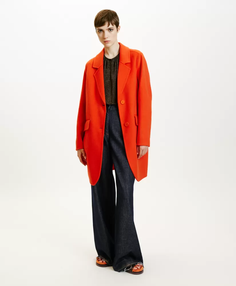 CAPPOTTO POMERANIA IN PANNO DOUBLE--Momoni Store