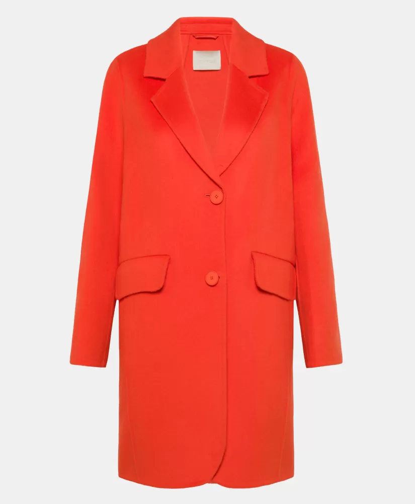 CAPPOTTO POMERANIA IN PANNO DOUBLE--Momoni Store