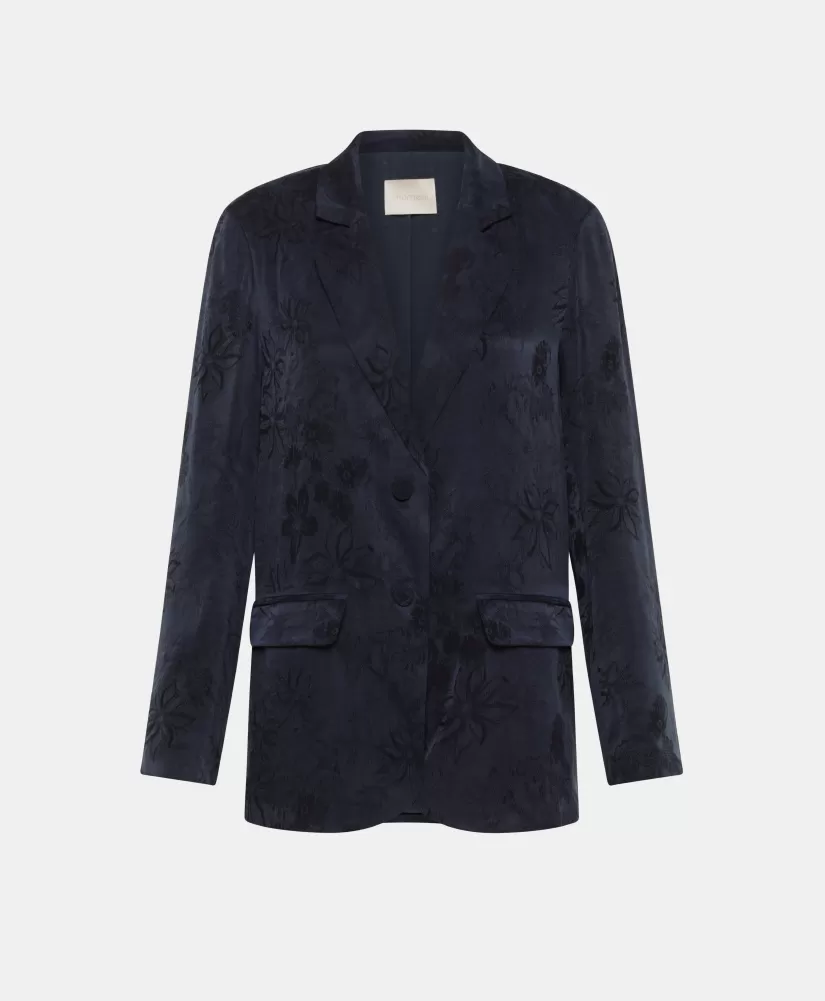 GIACCA NAGOYA IN LYONCEL VISCOSA JACQUARD--Momoni Outlet