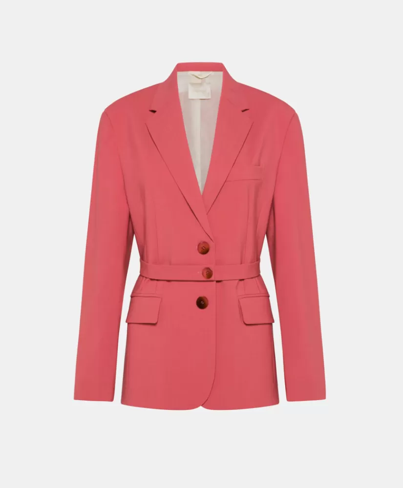 GIACCA REN IN FRESCO DI LANA BISTRETCH--Momoni Fashion