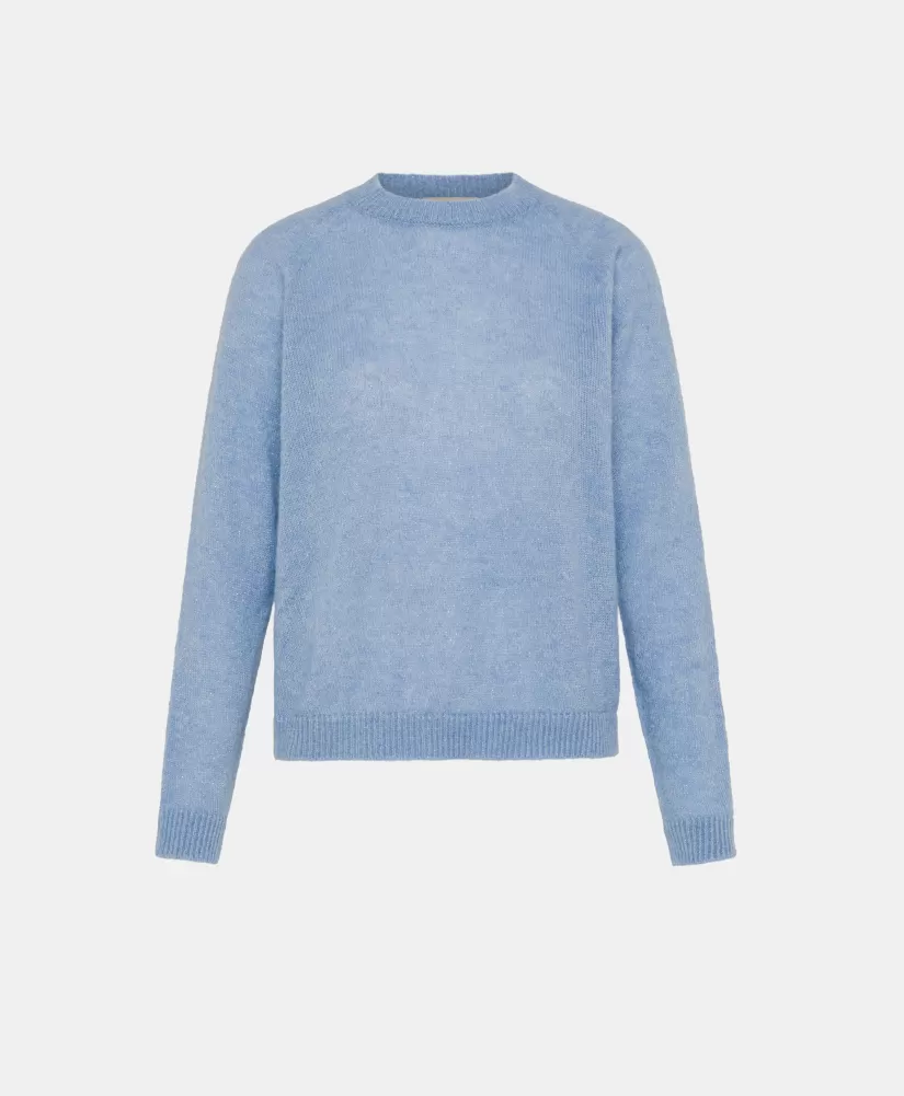 MAGLIA KYO IN MOHAIR MISTO LUREX--Momoni Fashion
