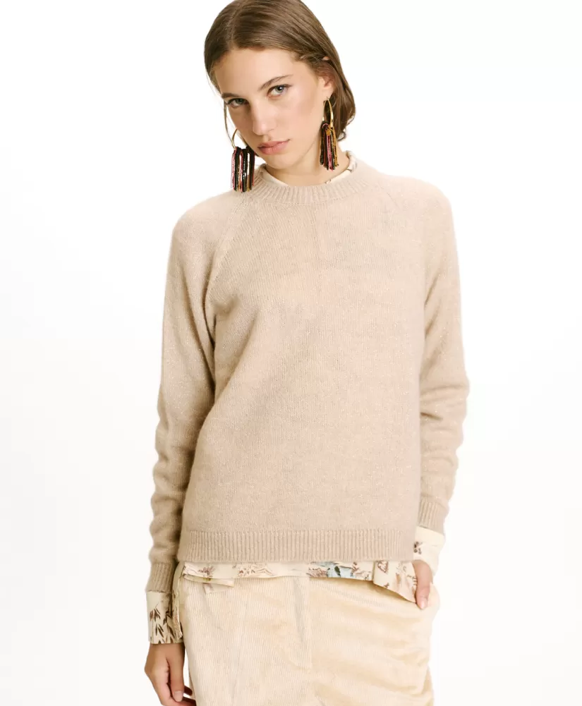 MAGLIA KYO IN MOHAIR MISTO LUREX--Momoni Hot