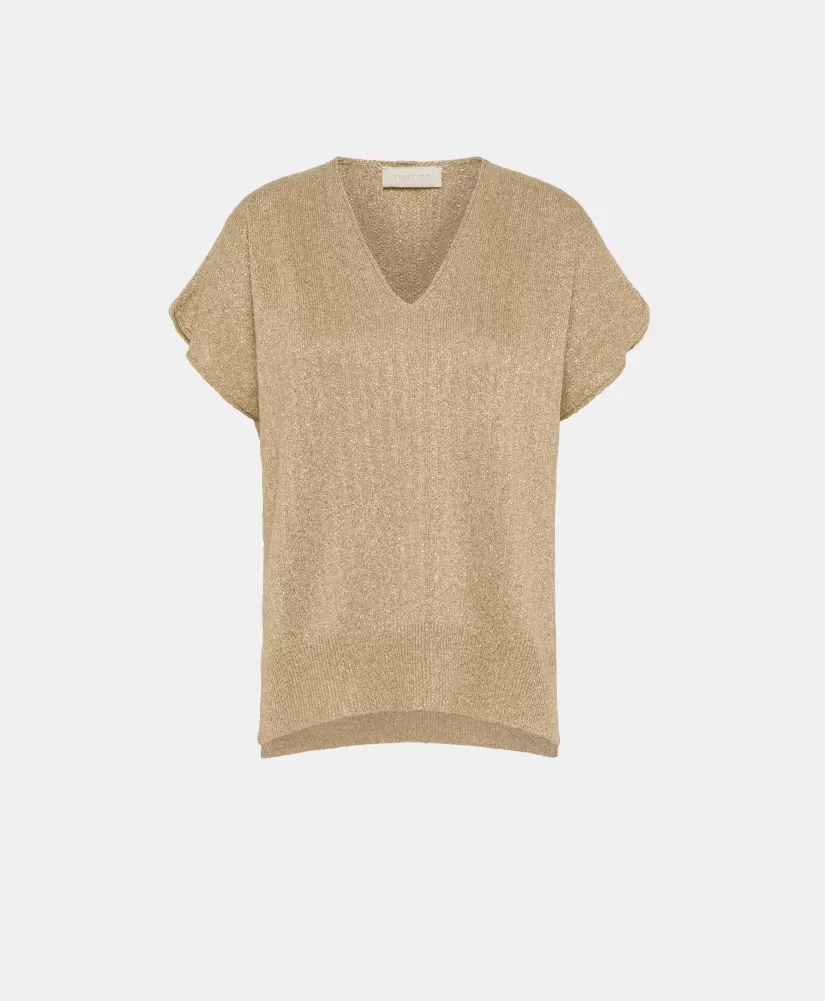 MAGLIA MOE IN LUREX--Momoni Store