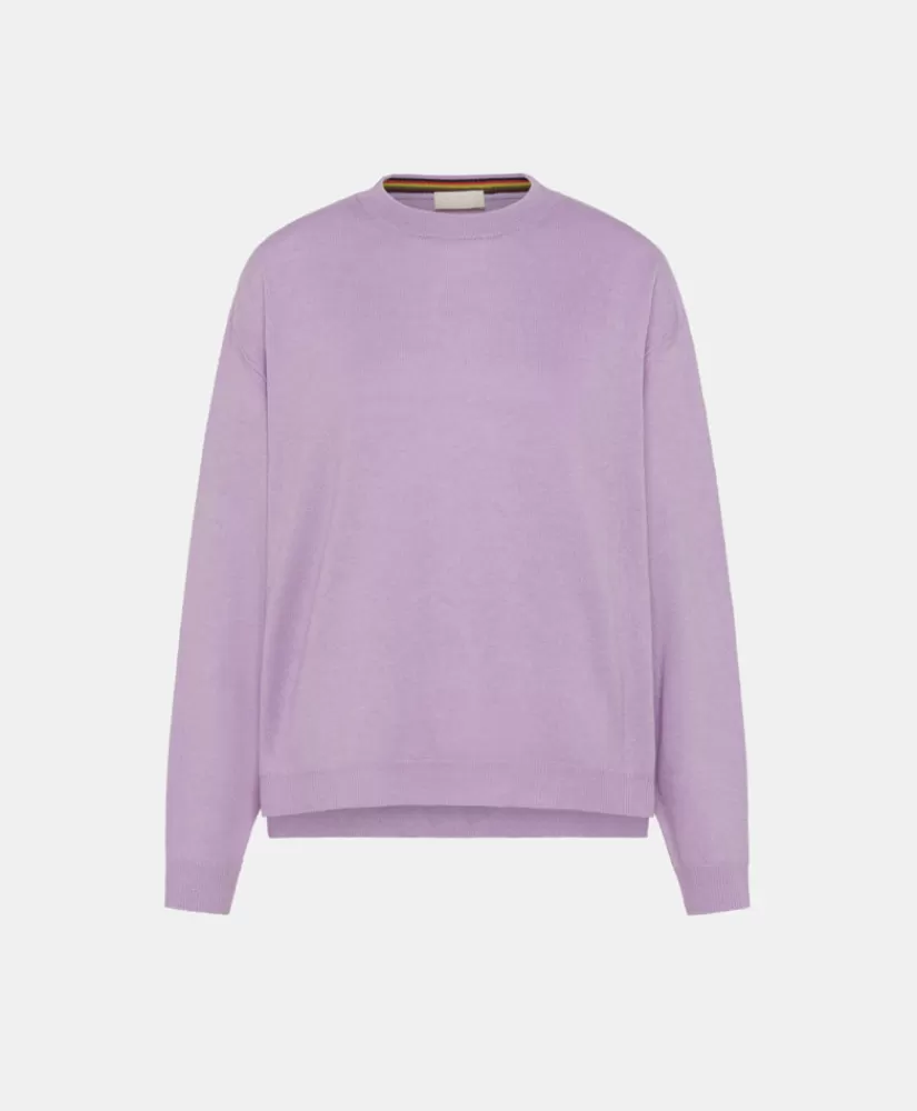 MAGLIA OITA IN LANA MERINO CACHEMIRE--Momoni Store