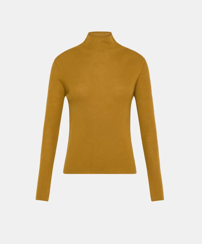 MAGLIA TORA IN LANA MERINOS--Momoni Cheap