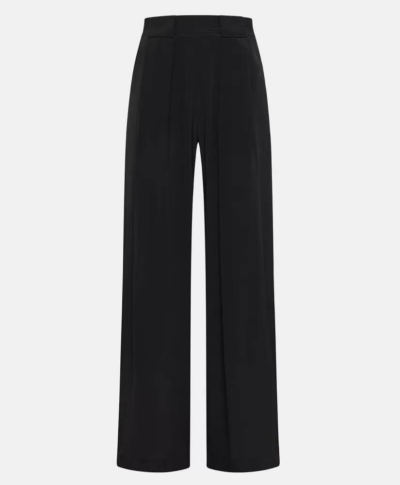 PANTALONI ASPEN IN ACETATO/SETA UNITO--Momoni Flash Sale