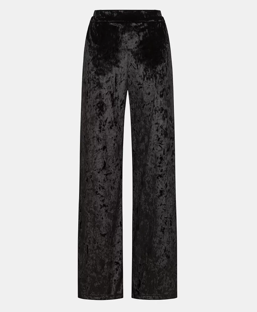 PANTALONI BACCARAT IN VELLUTO STRETCH --Momoni Fashion