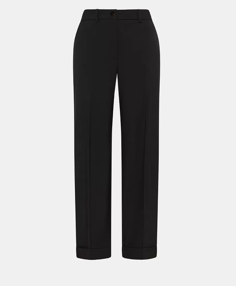 PANTALONI DANGO IN FRESCO DI LANA BISTRETCH--Momoni Best Sale