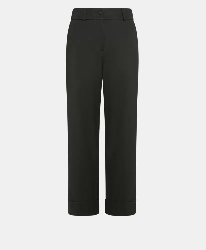 PANTALONI MOKAITE IN PUNTO MILANO--Momoni Sale