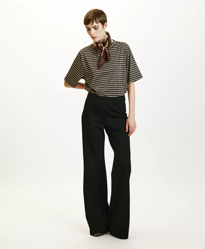 PANTALONI YUKI IN PUNTO MILANO--Momoni Hot
