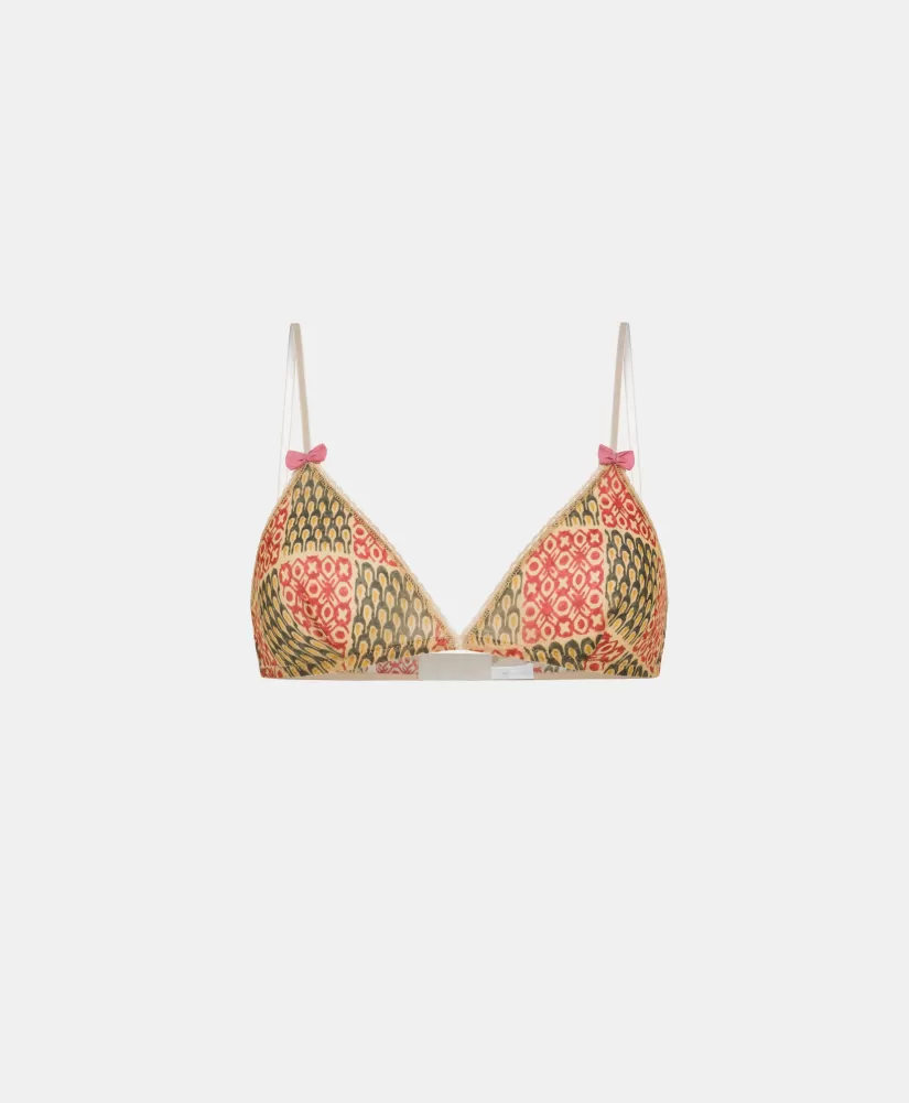 REGGISENO AMETHIST IN NYLON STAMPATO--Momoni Best Sale