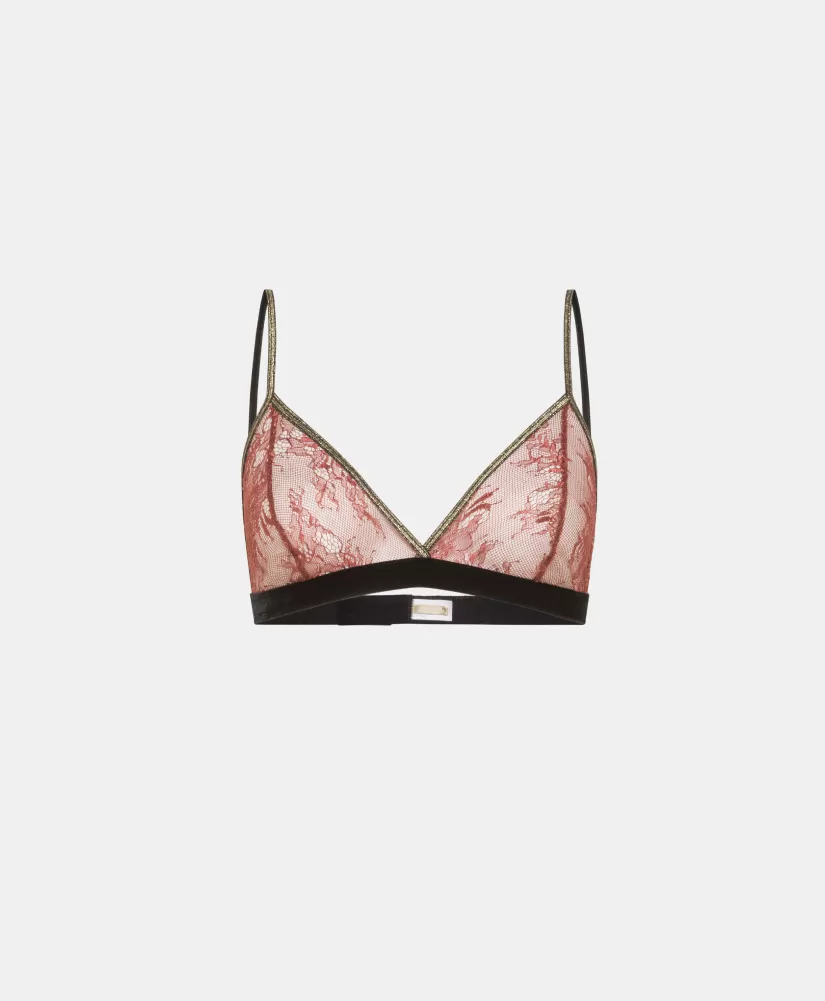 REGGISENO AZAMI IN PIZZO CON BALZA --Momoni Shop