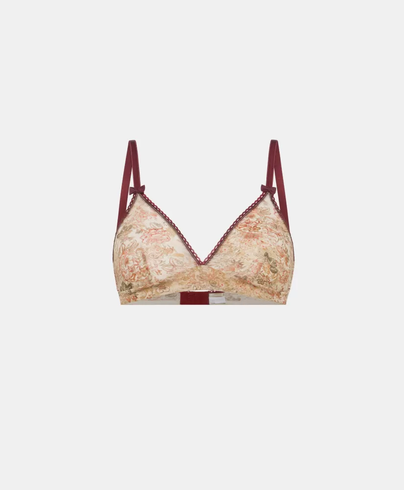REGGISENO TUTU IN NYLON STAMPATO-MULTICOLORE ROSA-Momoni Online