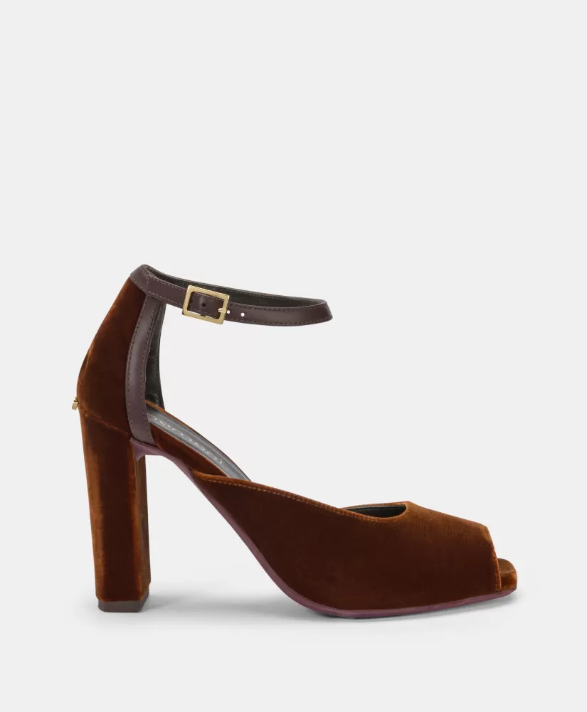 SCARPE AJISAI IN VELLUTO LISCIO--Momoni Hot