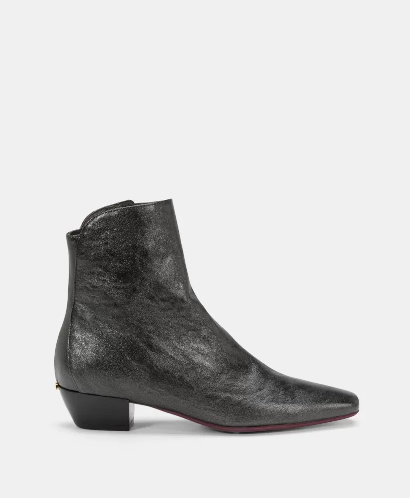 SCARPE HASU IN ECOPELLE LAMINATA--Momoni Sale