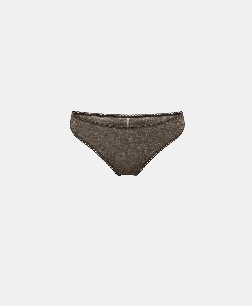 SLIP ARCA IN JERSEY LUREX - -Momoni Fashion