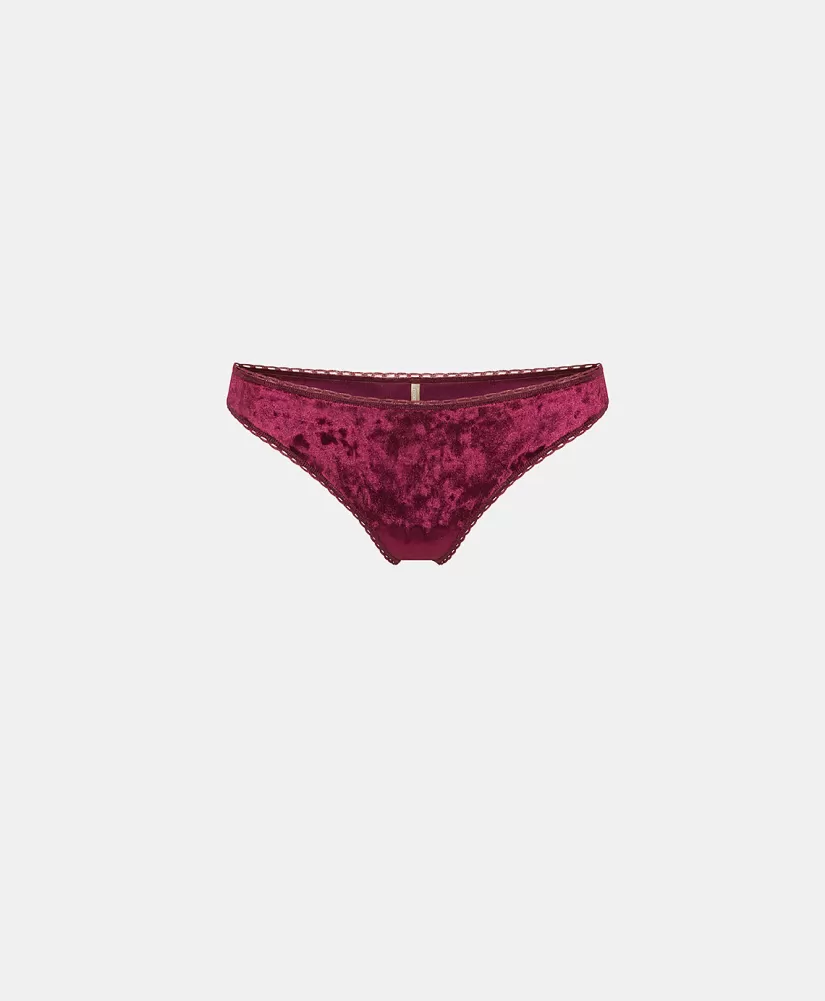 SLIP ARCA IN VELLUTO STRETCH --Momoni Discount