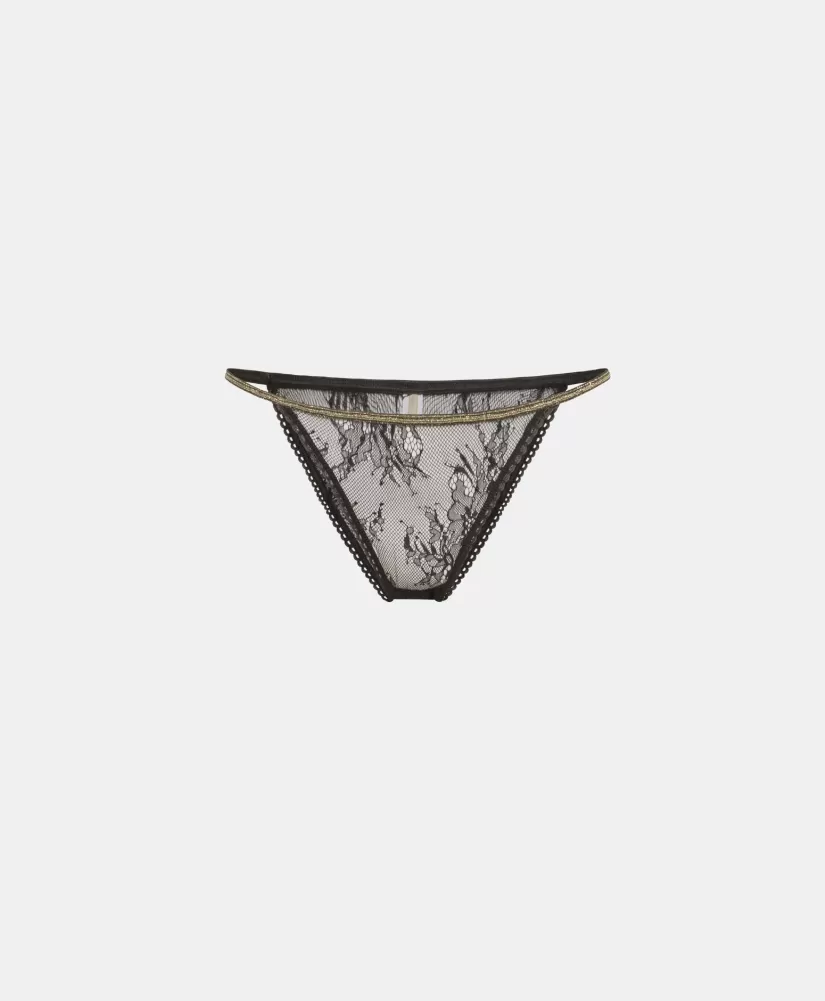 SLIP YORU IN PIZZO CON BALZA - -Momoni Discount