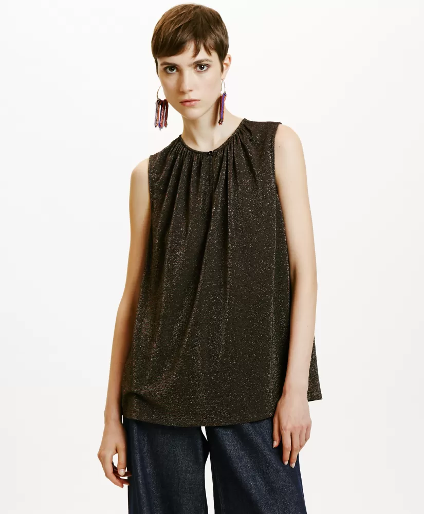 TOP CRIS IN JERSEY LUREX --Momoni Best
