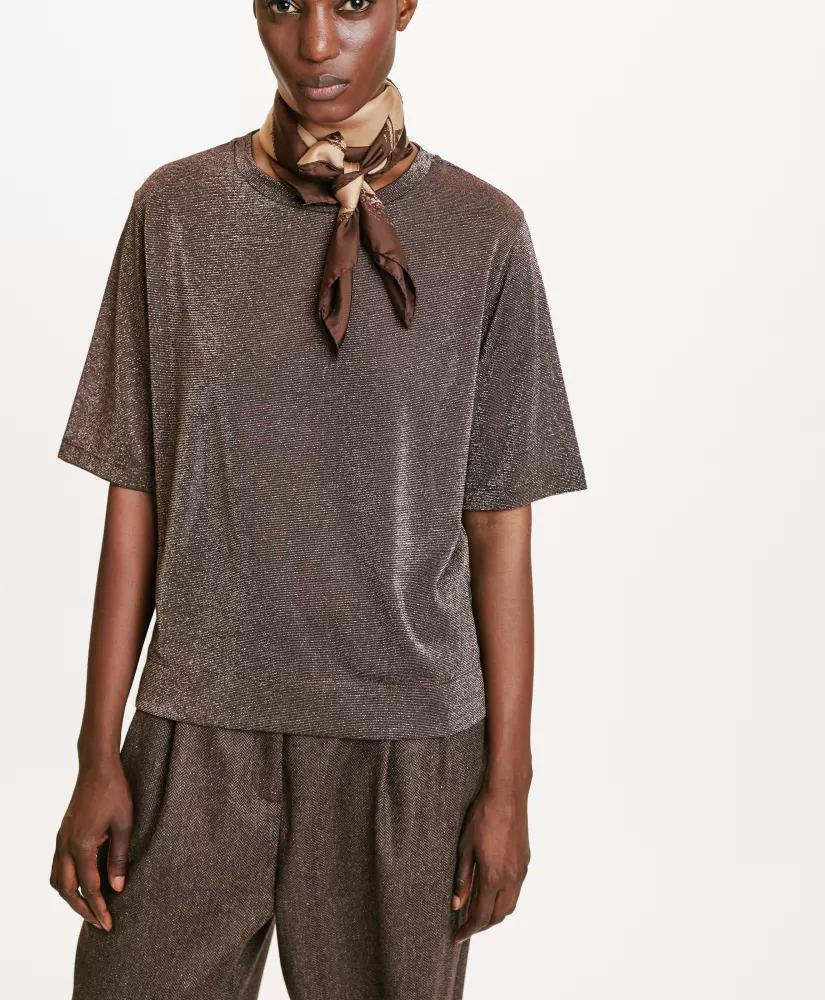 TSHIRT IORA IN JERSEY LUREX --Momoni Hot