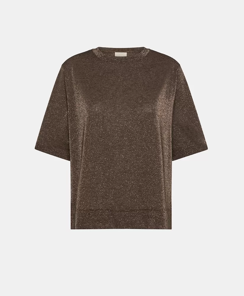 TSHIRT IORA IN JERSEY LUREX --Momoni Hot