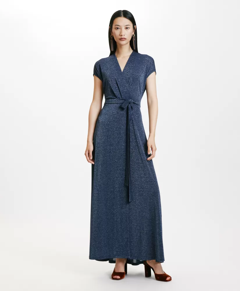 VESTITO COTONARIA IN JERSEY LUREX --Momoni Shop