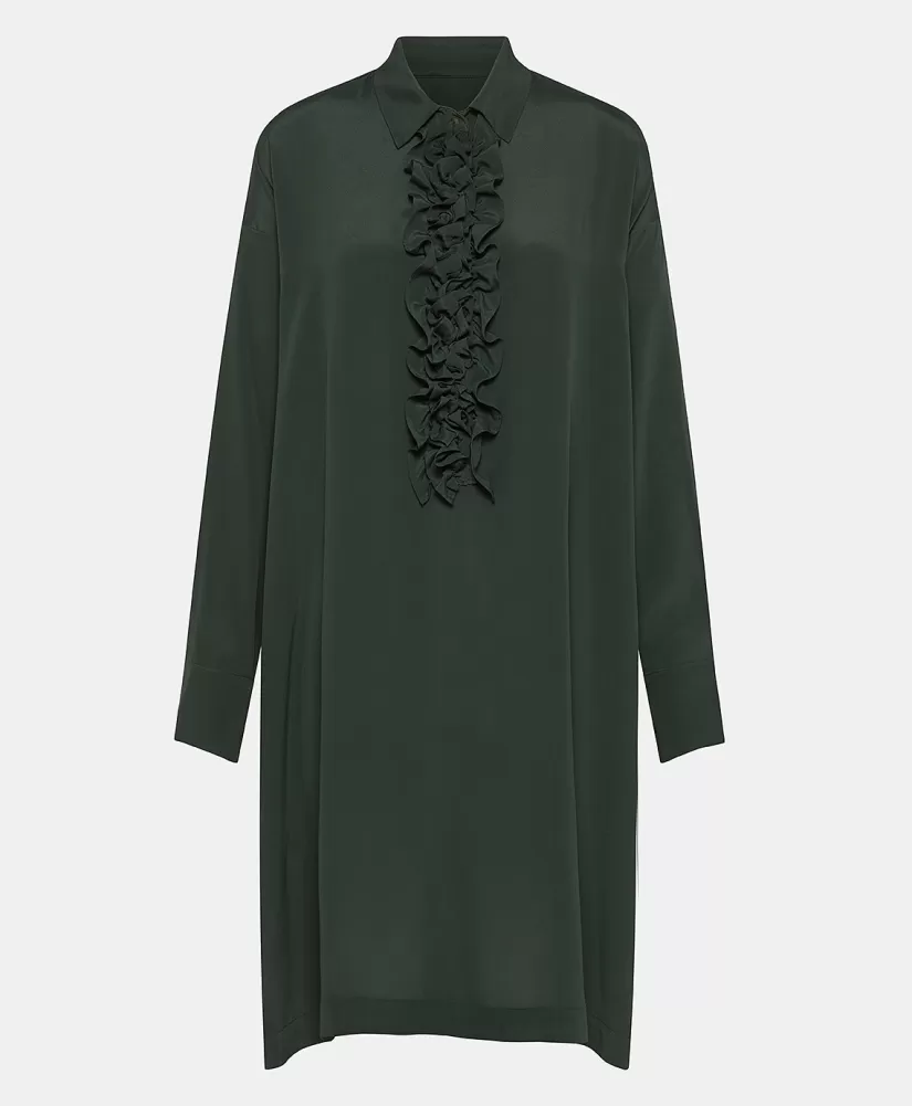 VESTITO KITA IN ACETATO/SETA UNITO--Momoni Shop